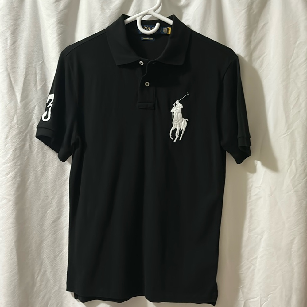 Polo Ralph Lauren Custom Slim Fit Big Pony Mesh Shirt